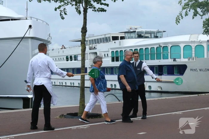Cruiseschip ontruimd vanwege brand