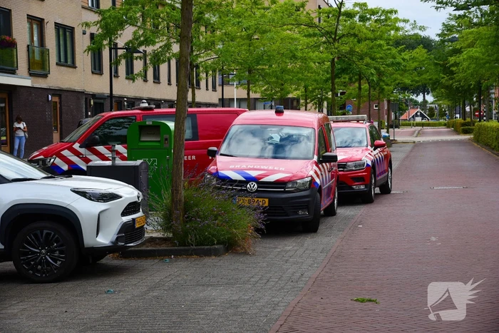 Kogelgat en mogelijke explosie bij woning
