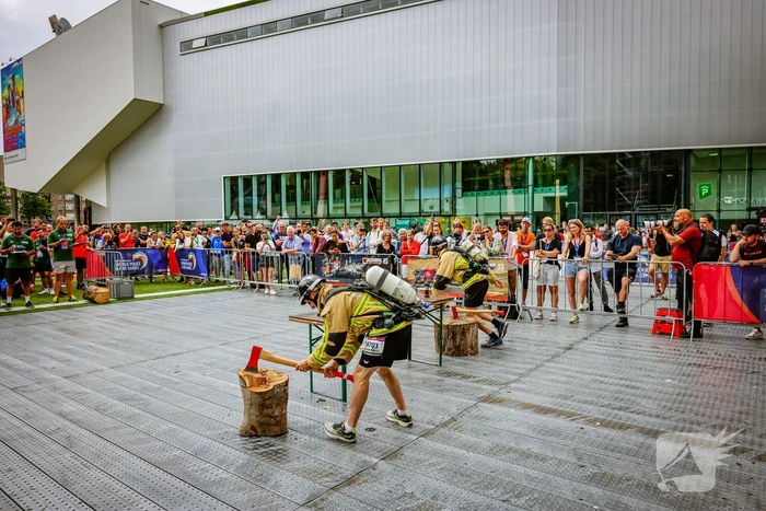 Veel bekijks tijdens 'World Police and Fire Games'