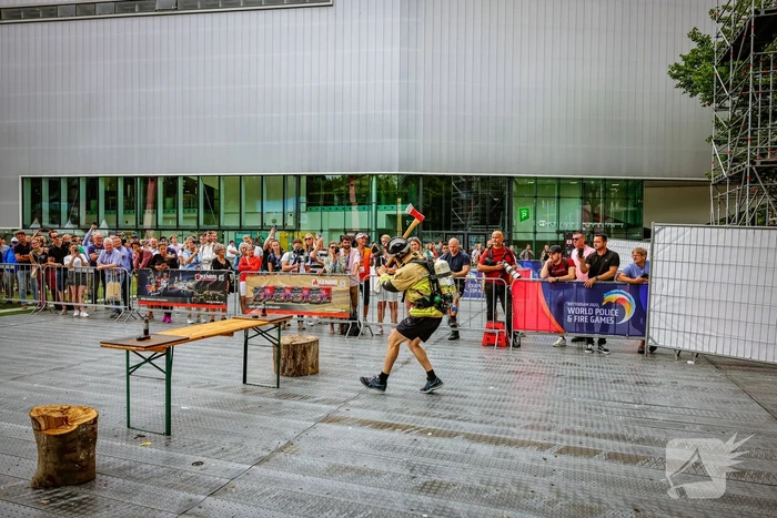 Veel bekijks tijdens 'World Police and Fire Games'