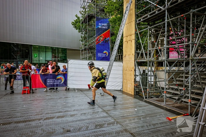Veel bekijks tijdens 'World Police and Fire Games'
