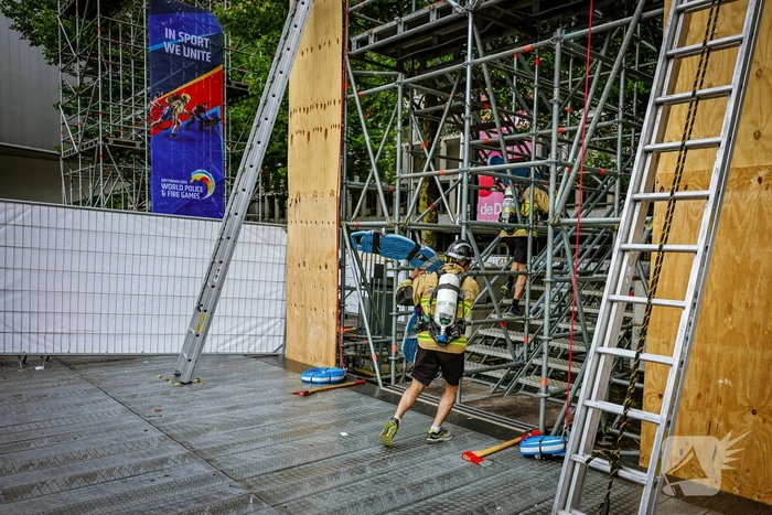 Veel bekijks tijdens 'World Police and Fire Games'