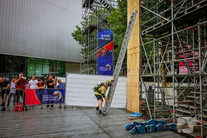 Veel bekijks tijdens 'World Police and Fire Games'
