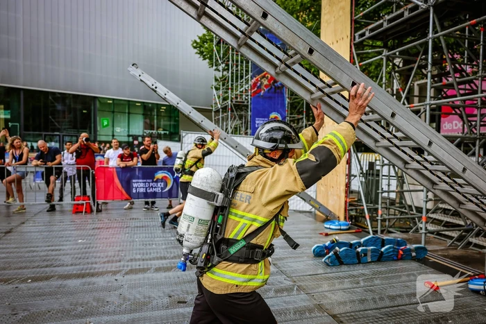 Veel bekijks tijdens 'World Police and Fire Games'