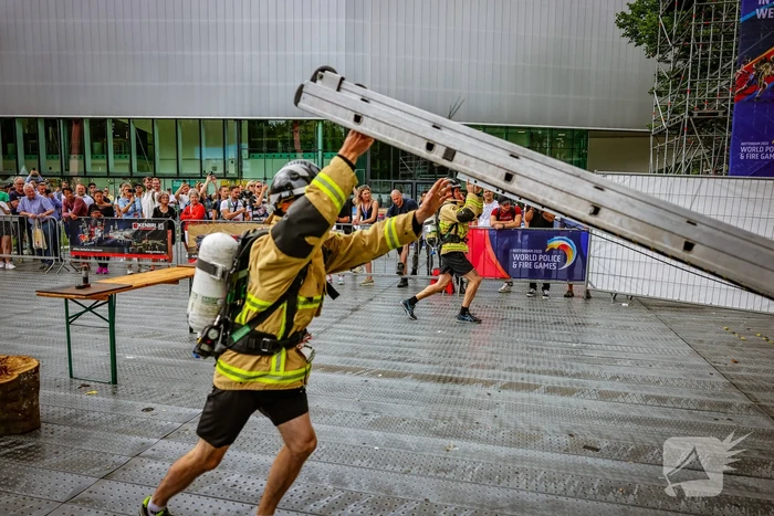 Veel bekijks tijdens 'World Police and Fire Games'