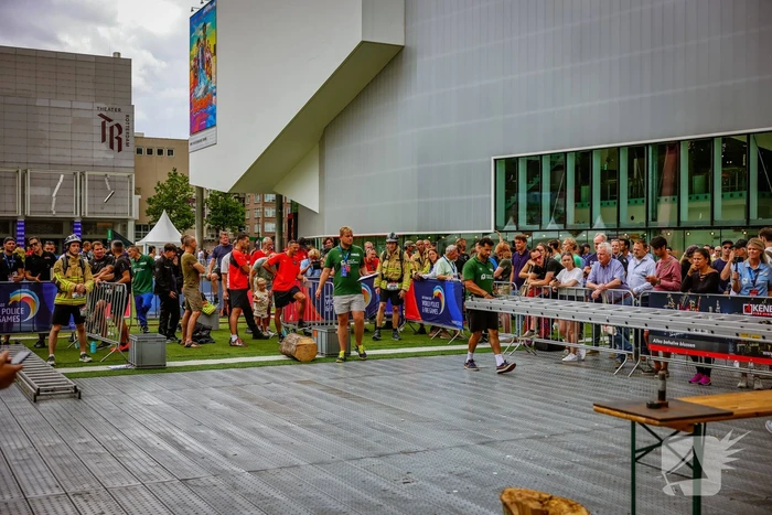 Veel bekijks tijdens 'World Police and Fire Games'