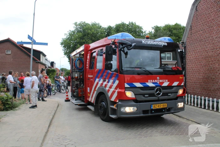 Middelbrand in woonhuis snel onder controle
