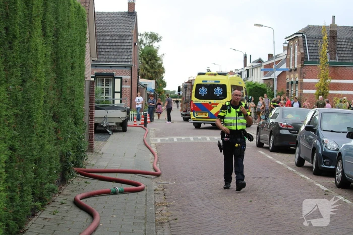 Middelbrand in woonhuis snel onder controle