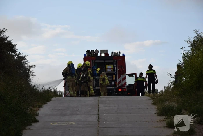 Duinbrand snel onder controle