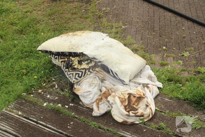 Veel rook bij brand in wasdroger