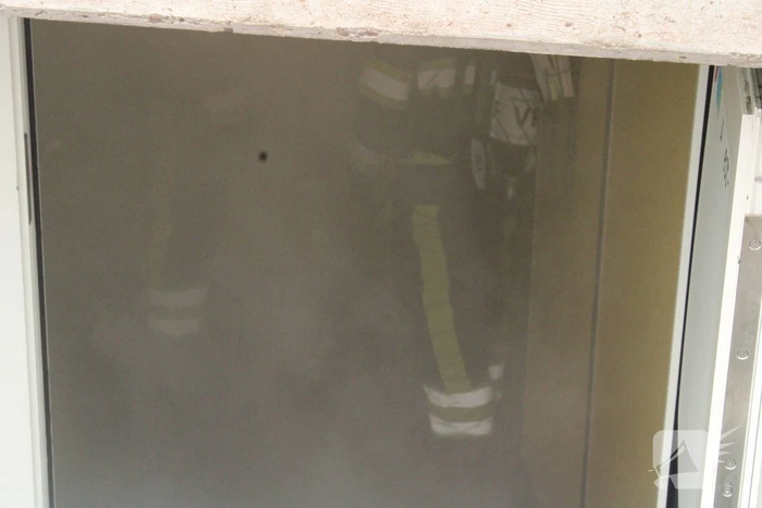 Veel rook bij brand in wasdroger
