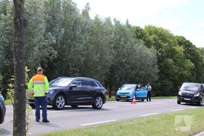 Flinke schade bij kop-staart ongeval