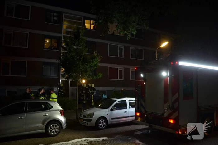 Veel rook bij brand in kelder