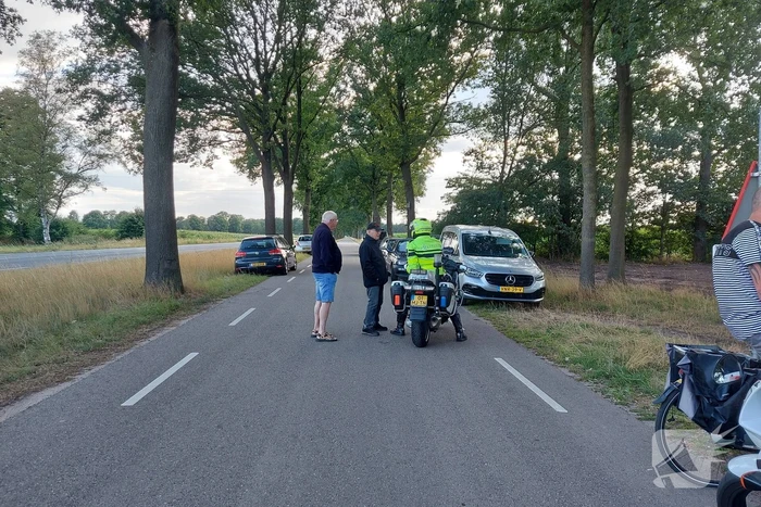 Protestactie tegen plat gooien crossbaan