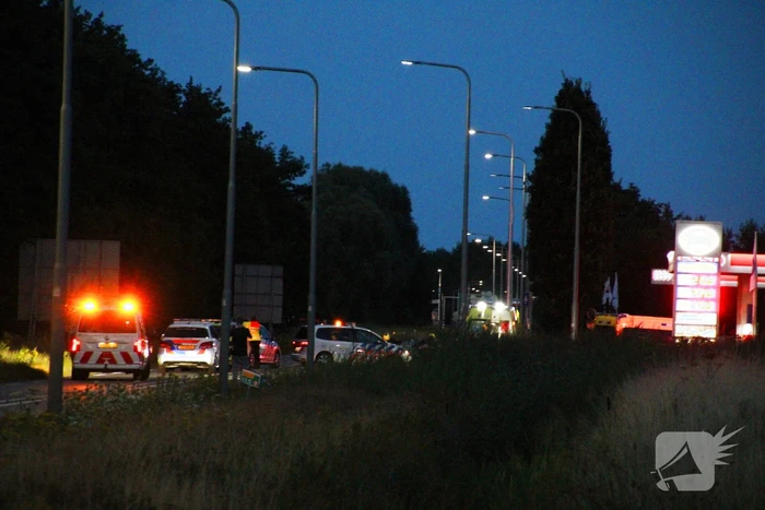 Motorrijder overleden bij ernstig verkeersongeval