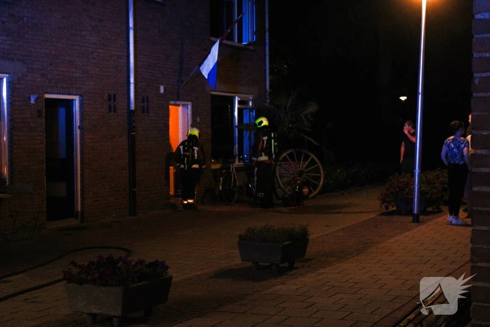 Persoon gewond na brand bij woning