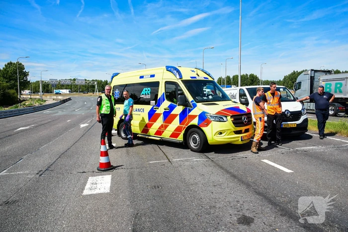 steekincident rijksweg a15 - ijsselmonde 20 barendrecht