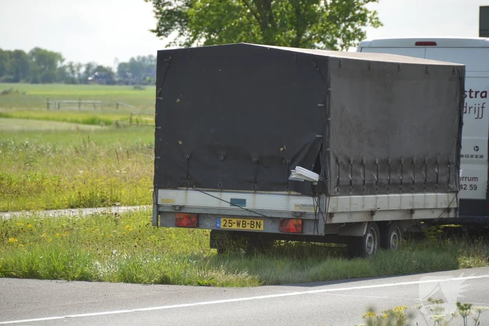 Motorrijder gewond bij verkeersongeval