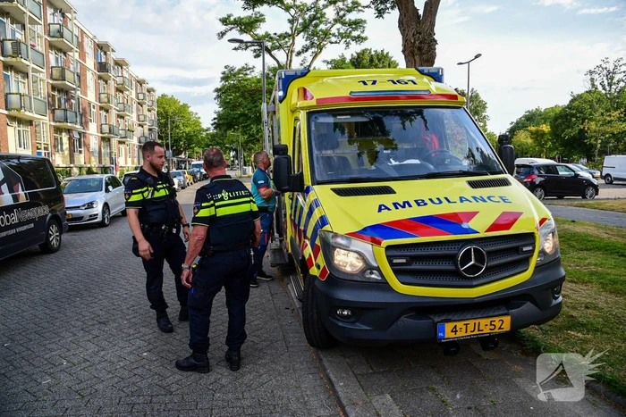 Persoon gewond na val door raam bij ruzie