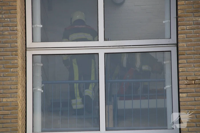 Woning vol rook door vergeten pan
