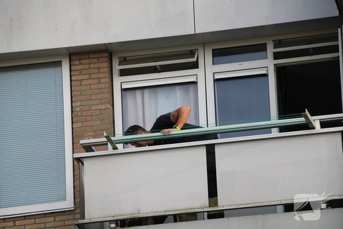 Woning vol rook door vergeten pan
