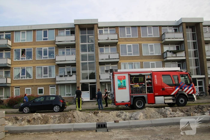Woning vol rook door vergeten pan