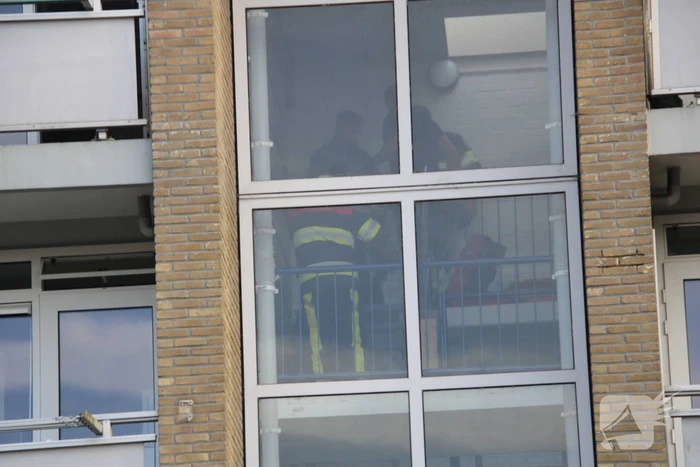 Woning vol rook door vergeten pan