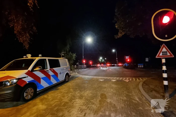 Politie betrapt inbreker en slaat op de vlucht