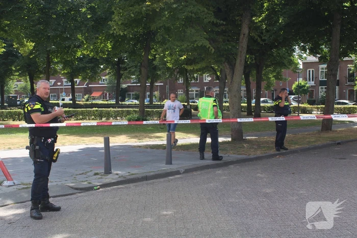 Straat afgezet na melding van schietpartij