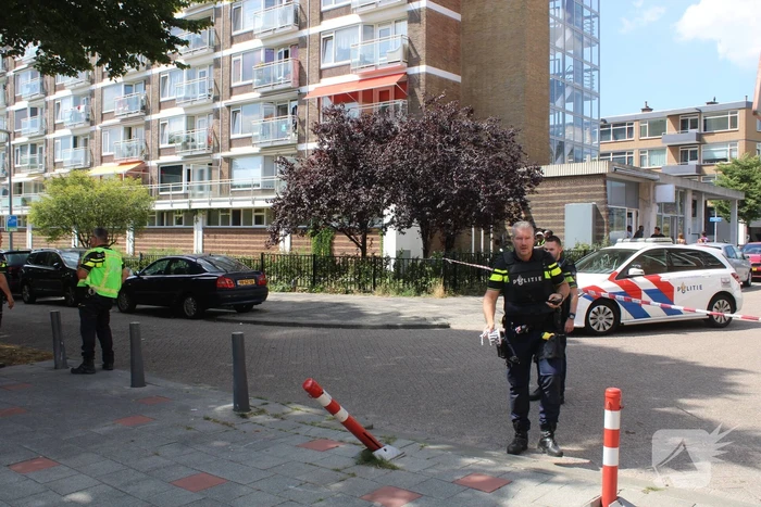 Straat afgezet na melding van schietpartij