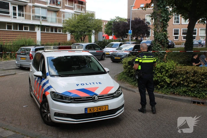 Straat afgezet na melding van schietpartij