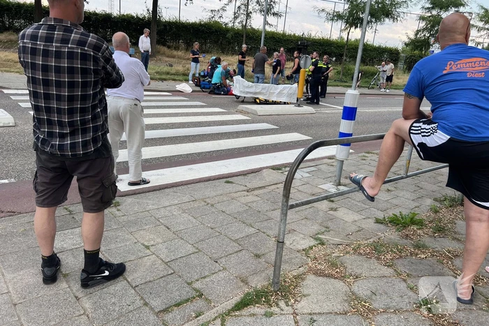 Scooterrijder gewond bij eenzijdig ongeval