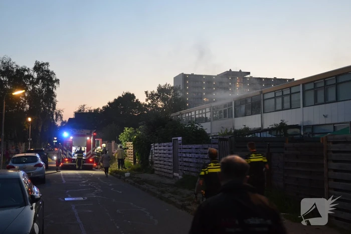 Flinke rookontwikkeling bij woningbrand