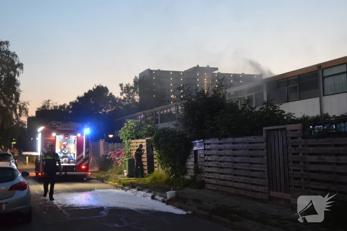 Flinke rookontwikkeling bij woningbrand