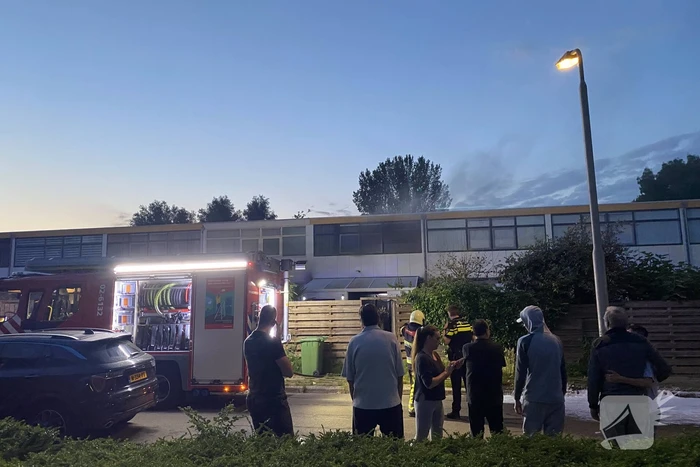 Flinke rookontwikkeling bij woningbrand