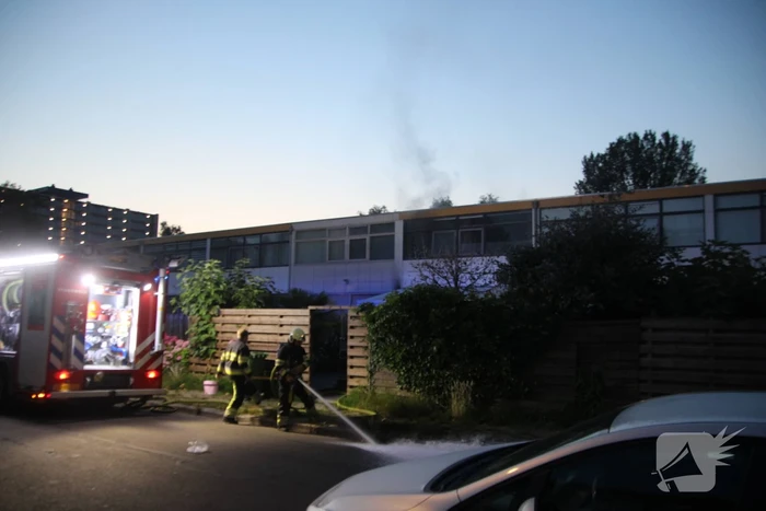Flinke rookontwikkeling bij woningbrand