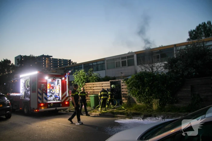 Flinke rookontwikkeling bij woningbrand