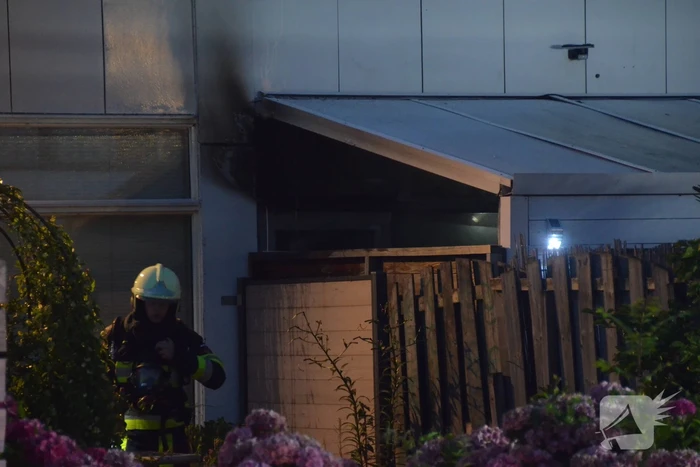 Flinke rookontwikkeling bij woningbrand