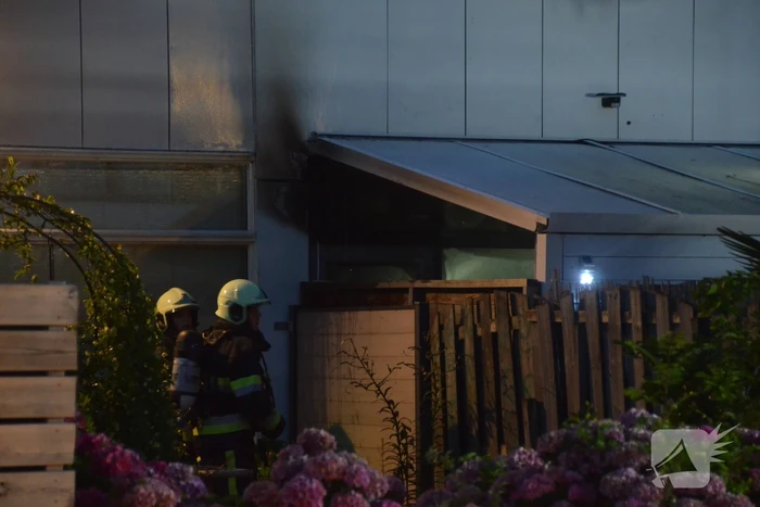Flinke rookontwikkeling bij woningbrand