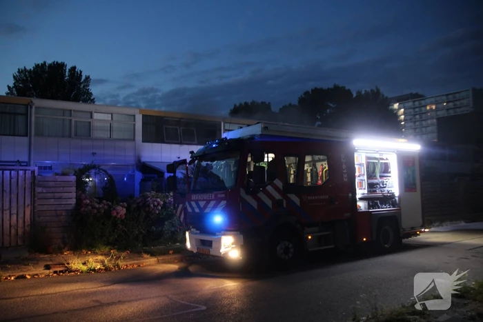 Flinke rookontwikkeling bij woningbrand