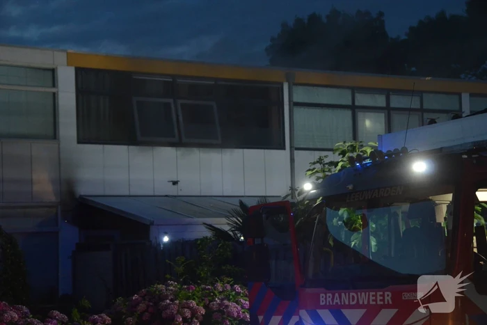 Flinke rookontwikkeling bij woningbrand