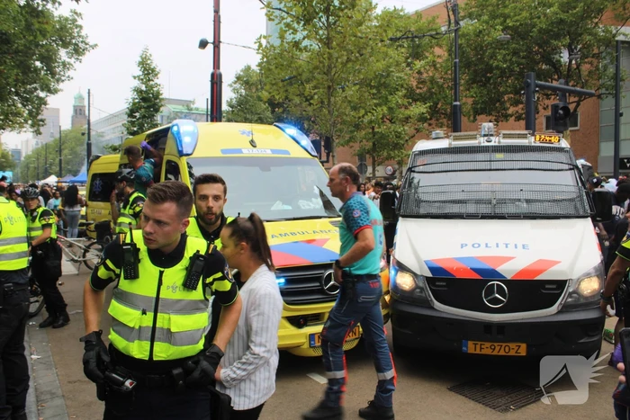steekincident coolsingel rotterdam
