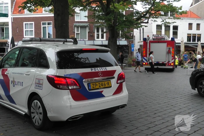 Brand in café snel onder controle