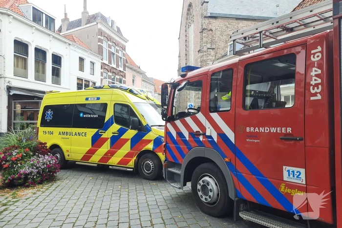 Brand in café snel onder controle