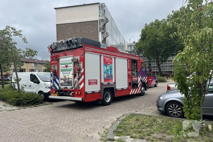 Gaslekkage in meterkast van flatwoning