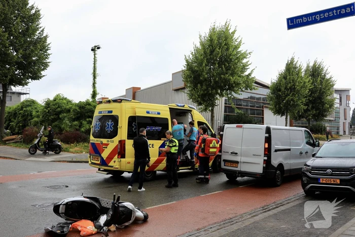 Scooterrijder ernstig gewond na ongeval