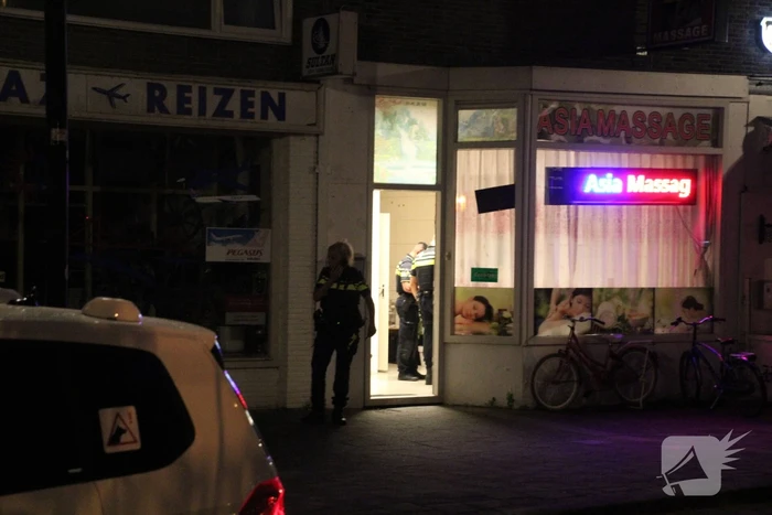 Onderzoek naar beroving op massagesalon
