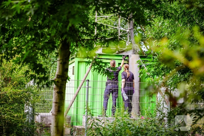 Onderzoek naar brand bij zendmast