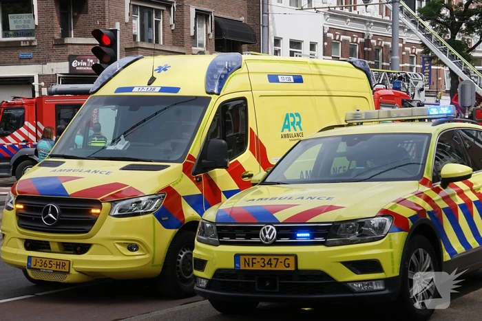 Brand op 3e etage van een appartementencomplex