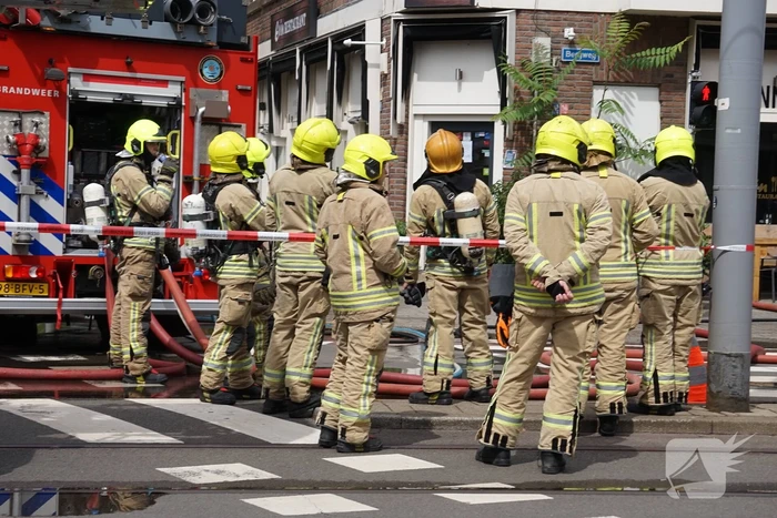 Brand op 3e etage van een appartementencomplex